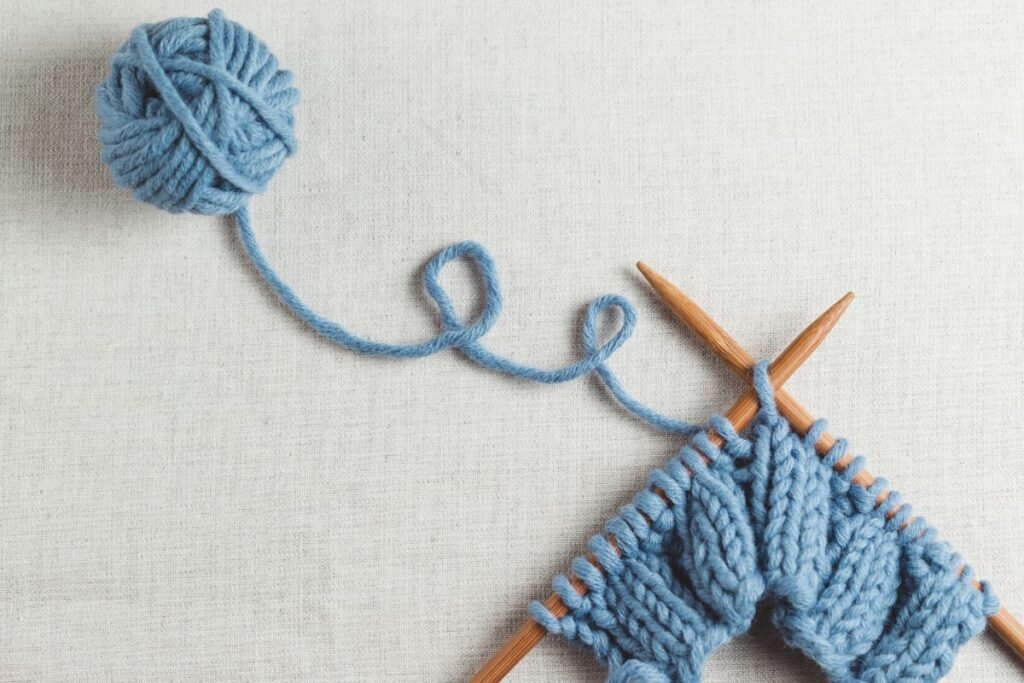 flettestrikk teknikk