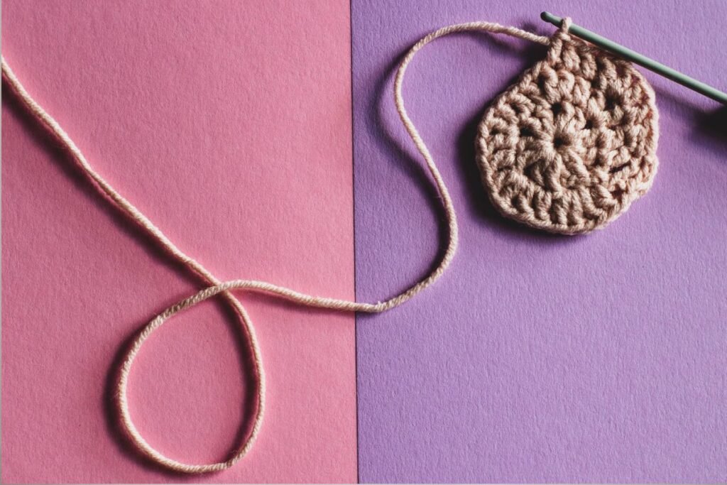 håndfarget garn tips