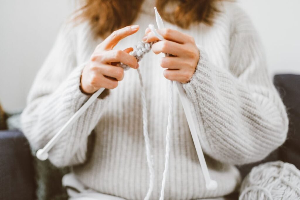 hvordan strikke vrangmasker