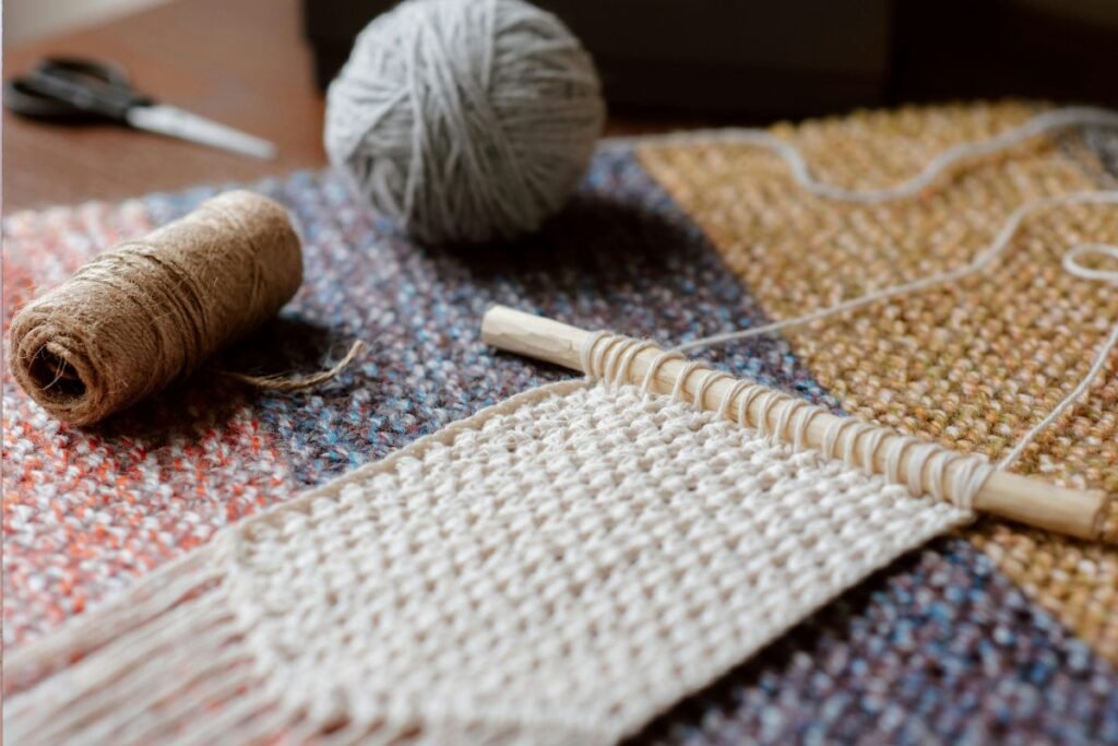 strikkeoppskrift poncho