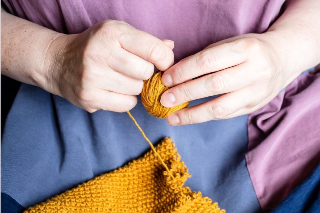 strikkeoppskrift votter